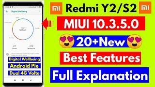 Redmi Y2 MIUI 10.3.5.0 what's new 20+ New features full Review by technical rkp