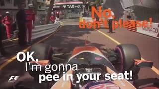 Button Threatens To Pee In Alonso's Seat | F1 Best Team Radio 2017