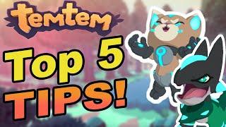 Top 5 Tips For BEGINNERS! - Temtem (Full Release Guide)