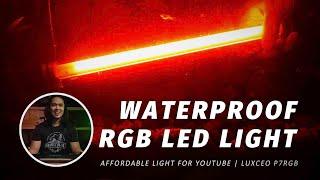 CHEAP LIGHTING for YouTube Videos | Waterproof RGB tube lights | Luxceo P7RGB | Alt Nanlite Pavotube