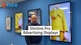 Digital Signage Product Overview - Slimline Pro Advertising Display