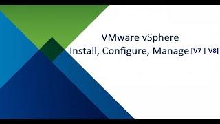 8. Deployment of vCenter Server Appliance || VMware vSphere - Install, Configure, Manage [V7 | V8]