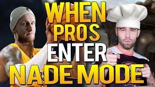 CS:GO - WHEN PROS ENTER NADE MODE (TEAM KILL, NADE IMPACT KILL & MORE)