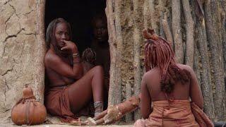 Tribe life Namibian tribe at Africa Himba culture#2