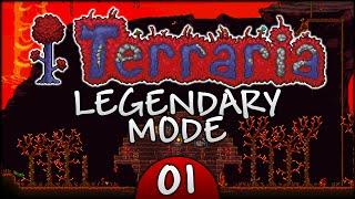 Terraria's NEW Legendary Mode is just NUTS! (Terraria 1.4.4 Episode 1)