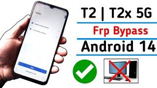 Vivo T2/ T2x 5G : Gmail Account Bypass - ANDROID 14 (without pc) - 100% WORKING METHOD