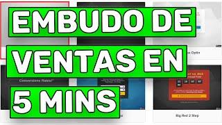 Cómo Crear un Embudo de Ventas Que Facturen  En 5 Minutos / Tutorial de funnel de ventas para 2020