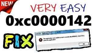 0xc0000142 Fix | How to fix Error The application was unable to start correctly