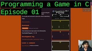Making a game in C from scratch! Ep 01: [Platform Layer and Software Rendering Programming]