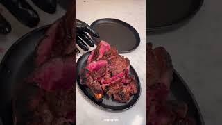 Peter Luger Style Steak Recipe | Over The Fire Cooking by Derek Wolf