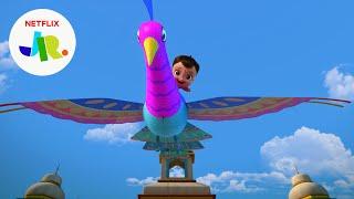 The Beautiful Bird Kite Chase  Mighty Little Bheem: Kite Festival | Netflix Jr