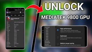 Unlock 120fps Android + Mediatek 9800 GPU No-Root 100% Working | Max FPS Fix Lag - No Root