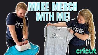 Create your own T-shirts with  @Cricut + MERCH GIVEAWAY!