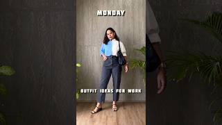 Outfit ideas to get you office ready #myntra #shorts #outfitideas #fashionlookbook