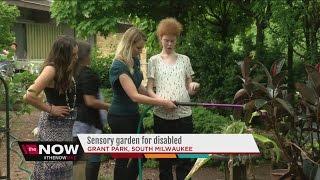 Sensory garden for disabled