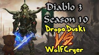 Diablo 3 Season 10 Challenge Wolfcryer VS Dropaduski Race to 70