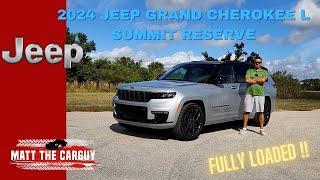 2024 Jeep Grand Cherokee L Summit Reserve - Is It Better Than Luxury Brands?