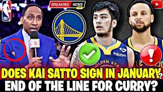  OH MY GOD! WARRIORS WILL SIGN KAI SATTO IN JANUARY! CURRY IS THINKING ABOUT RETIRING! GOLDEN STATE