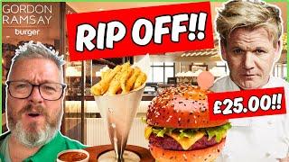 I Review GORDON RAMSAY’S EXPENSIVE BURGER RESTAURANT - MASSIVE RIP OFF!