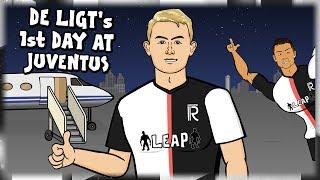 DE LIGT's 1st DAY AT JUVENTUS! (Transfer parody feat. Ronaldo)