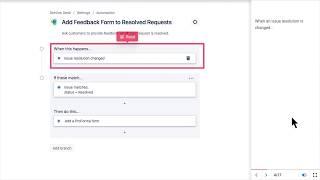 Add a Feedback Form Using JSD Automation