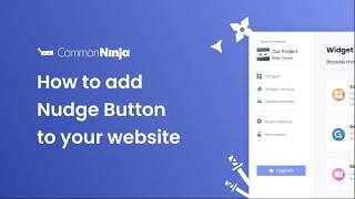 How to add a Nudge Button to your website