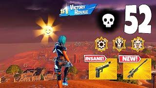 55 Elimination Solo Vs Squads "Zero Build" Gameplay Wins (Fortnite chapter 5)