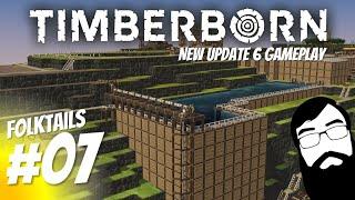 At last! Vertical Power Shafts in vanilla! Timberborn Update 6 Episode 07