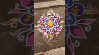 New year Rangoli#rangoli #tamil #hawahawa #music #newyear