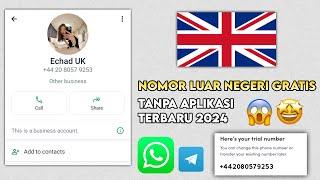 Cara Buat Nomor Luar Negeri Gratis Terbaru 2024 - Nomor Virtual UK Gratis