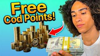 How to Get FREE COD POINTS in Warzone/COD  (20,000 Cod Points for Free)