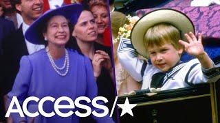 Watch Queen Elizabeth Chase After 4-Year-Old Prince William In Unearthed Video