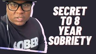 My Big Secret on how I Stay Sober for 8 Years #short