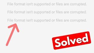 Fix file format isn't supported or files are corrupted in mi gallery | xiaomi redmi