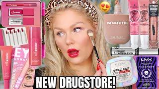 I Tried ALL the VIRAL New *DRUGSTORE* Makeup So You Don't Have To  *NEW* ELF, NYX, Loreal & more!