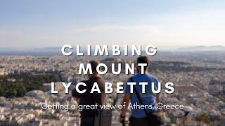 Climbing Mount Lycabettus