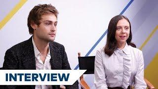 Are Douglas Booth and Bel Powley The Support Team For Mary Shelley? | Mary Shelley Interview