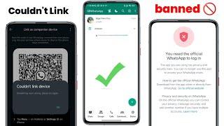 Couldn't link device GB whatsapp couldn't link device 2025 |GB whatsapp link device not working 2025