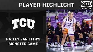 Hailey Van Lith's MONSTER game vs Texas State