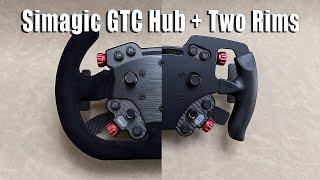 Simagic GTC hub + Two Auxiliary factory Rims Steering Wheel | Sim Racing | Kyle Sim Racing