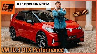 VW ID.3 GTX Performance (2024) Alle Infos zum Facelift mit bis zu 326 PS! Review | Test | Innenraum