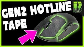 Hotline Grip Tape G Pro Wireless 2nd Gen Updated Tape Logitech Gaming Mouse Mod