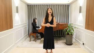 Annette Che- “Rejoice Greatly” from Messiah- G.F. Handel