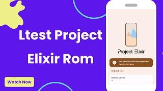 Latest Project Elixir Custom Rom Preview For Redmi Note 10 Pro #sweet #sweetin