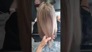 #hair #барнаул22 #hairstyle #стрижка #blonde #блондинка #тоталблонд #blondehair #реконструкцияволос