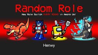 *NEW* RANDOM CUSTOM ROLES in AMONG US!