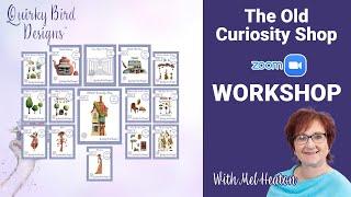 The Old Curiosity Shop Workshop | Quirky Bird | Mel Heaton Highlight Crafts