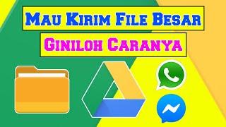 Cara Kirim File Dari Google Drive Ke WA