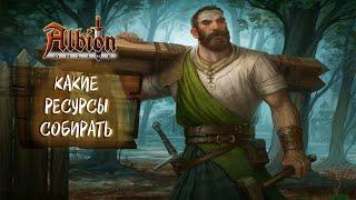 ALBION ONLINE. КАКИЕ РЕСУРСЫ СОБИРАТЬ