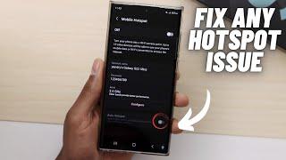 How to Fix hotspot not working - Fixed 1 minutes